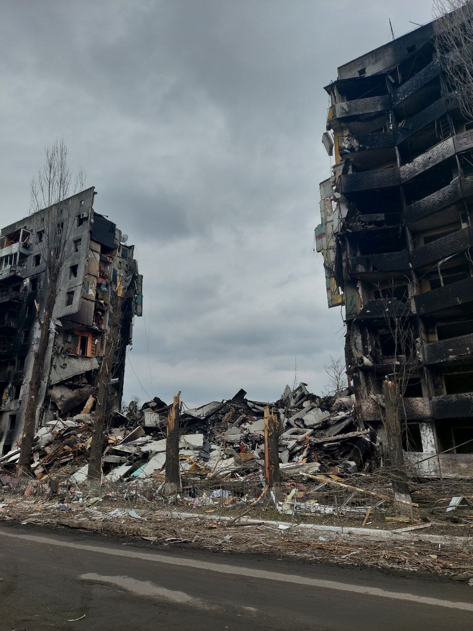 Бородянка под Киевом почти полностью разрушена — фото, видео