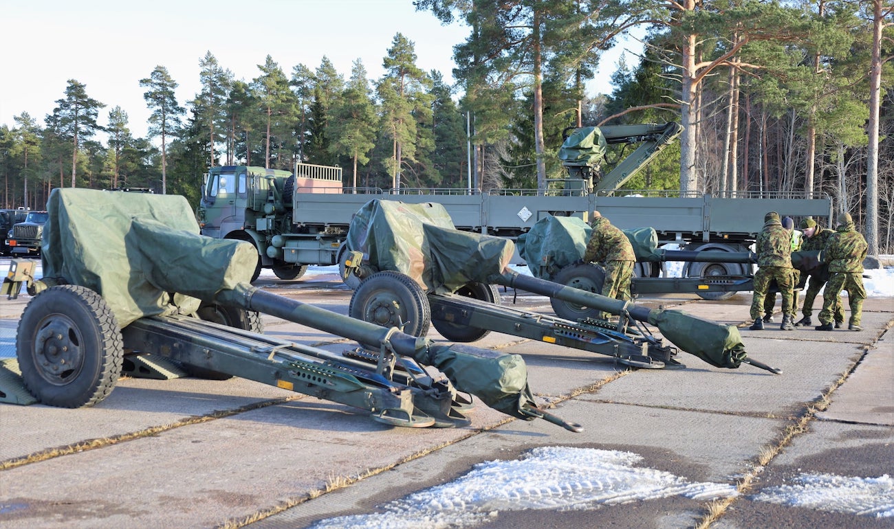 Эстония передала Украине очередной транш военной помощи: фото