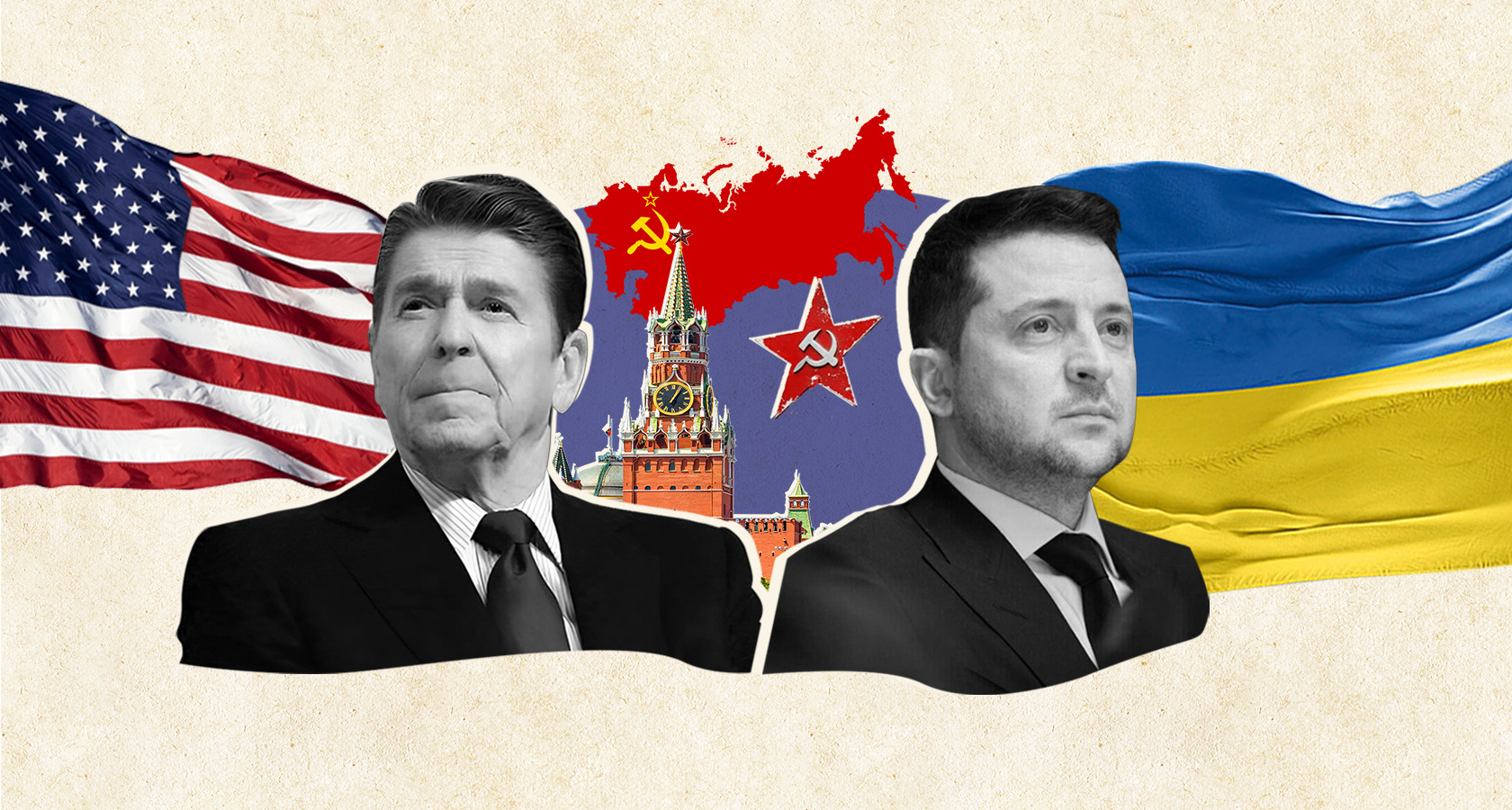 Зеленский как Рейган, момент истины Украины в борьбе с РФ. Обзор западных медиа (7 апреля) - Фото