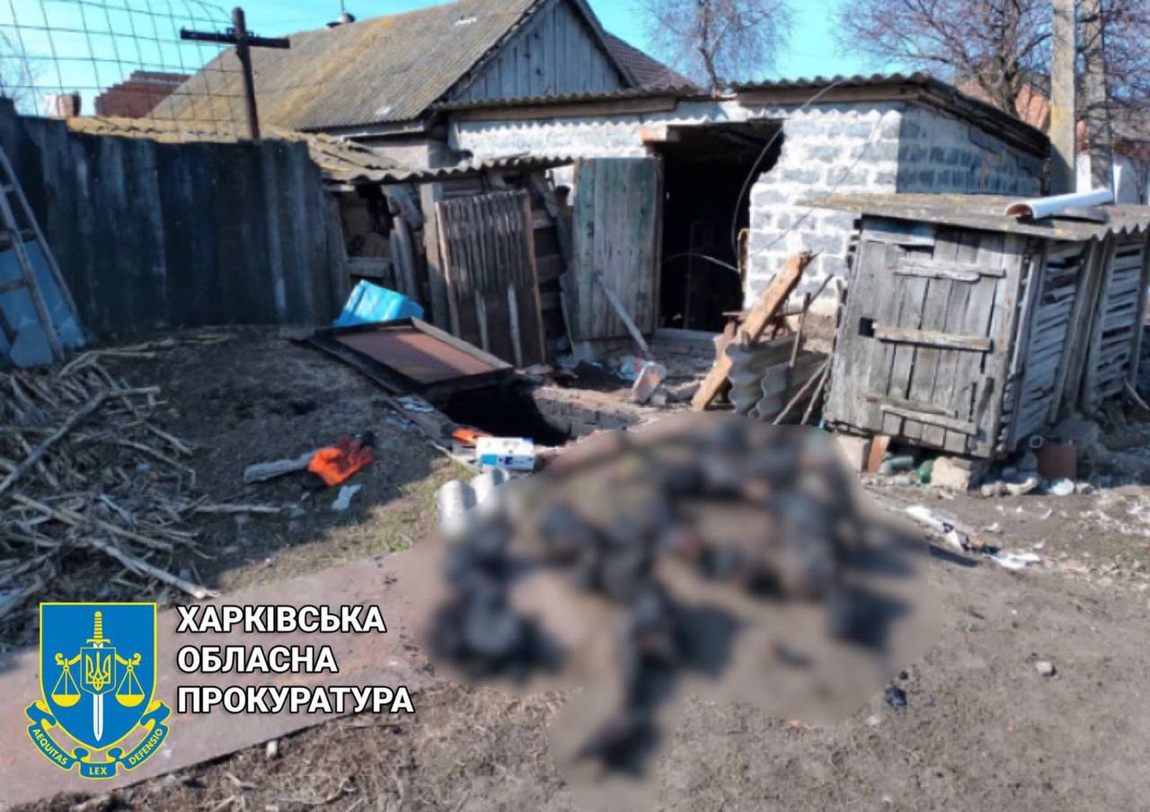Фото: Харьковская областная прокуратура В Изюмском районе оккупанты пытали, убили и сожгли троих местных жителей