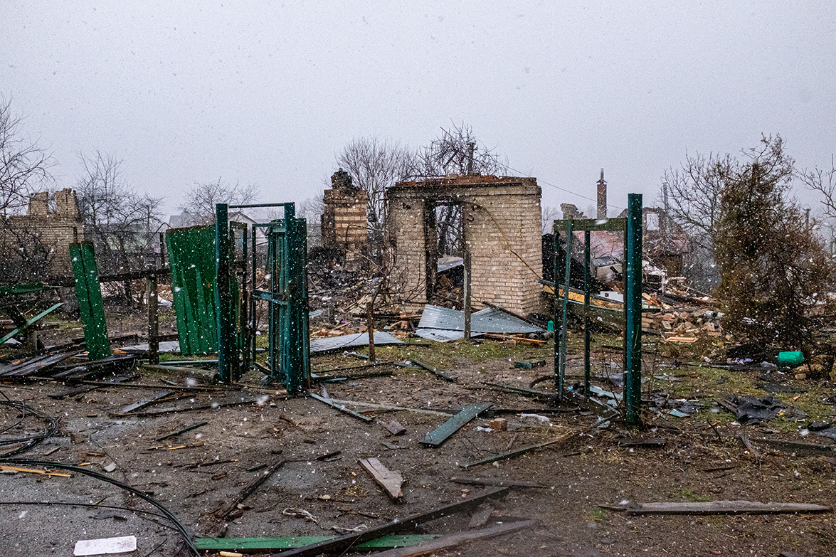 Кто спас Горенку. Репортаж из несгоревшего села