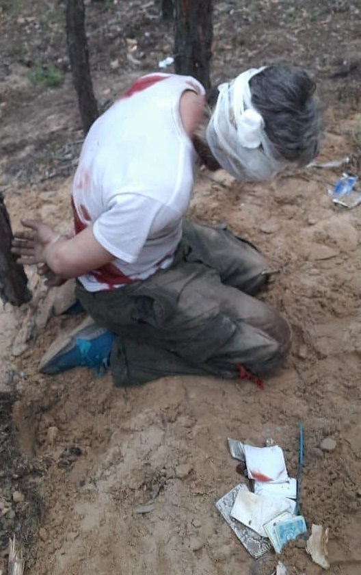 Фото – ГПСУ, Facebook "Угостили орков свинцом". Луганские пограничники отбили атаку врага и взяли пленного: фото