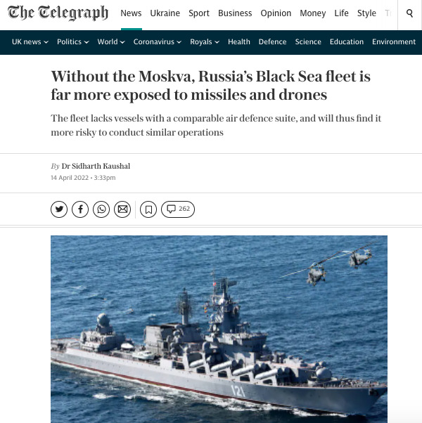 Чому російський флот "іде на дно", а українці сильні хаотичністю. Огляд західних медіа