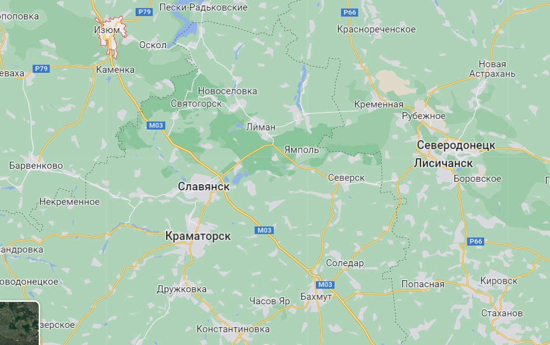 Генштаб ВСУ рассказал о ситуации на Донбассе: под Изюмом стянули 22 БТГр армии РФ