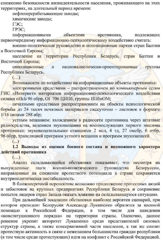 Россия планировала оккупацию Беларуси: документ от разведки