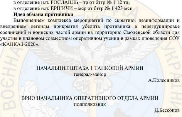 Россия планировала оккупацию Беларуси: документ от разведки