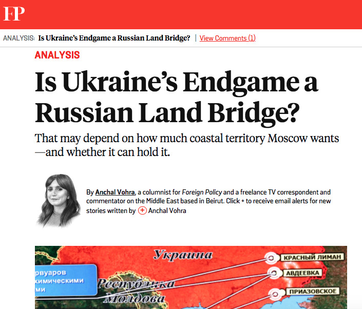 Путин не остановится, НАТО пора пригласить Украину. Обзор западных медиа (21 апреля)