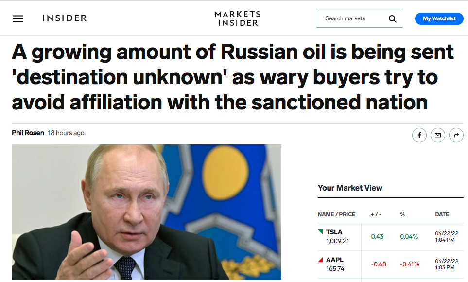 Розбавлена російська нафта на експорт та німецькі люмпен-пацифісти. Огляд західних ЗМІ