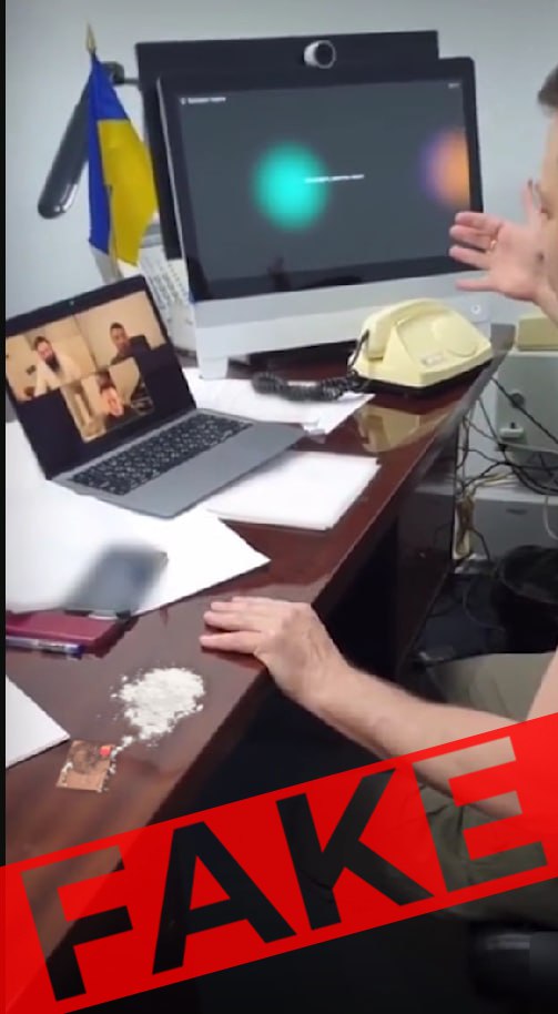 Росіяни запустили примітивний фейк про Зеленського: домалювали наркотики на столі – фото
