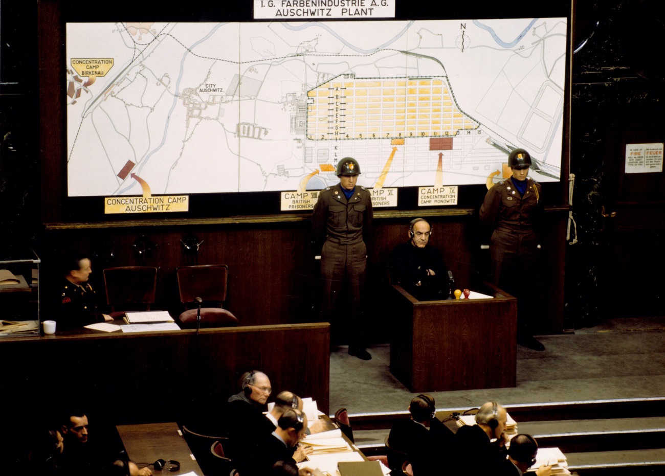 Освальд Поль, начальник головного економічного та адміністративного управління СС з 1942 року, відповідав за експлуатацію тисяч в'язнів концтаборів. Засуджений до страти в 1947 році (фото – Nuremberg City Archives)