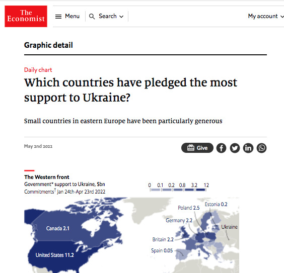Как Запад помогает Украине, всплеск популярности патриотических тату. Обзор западных медиа