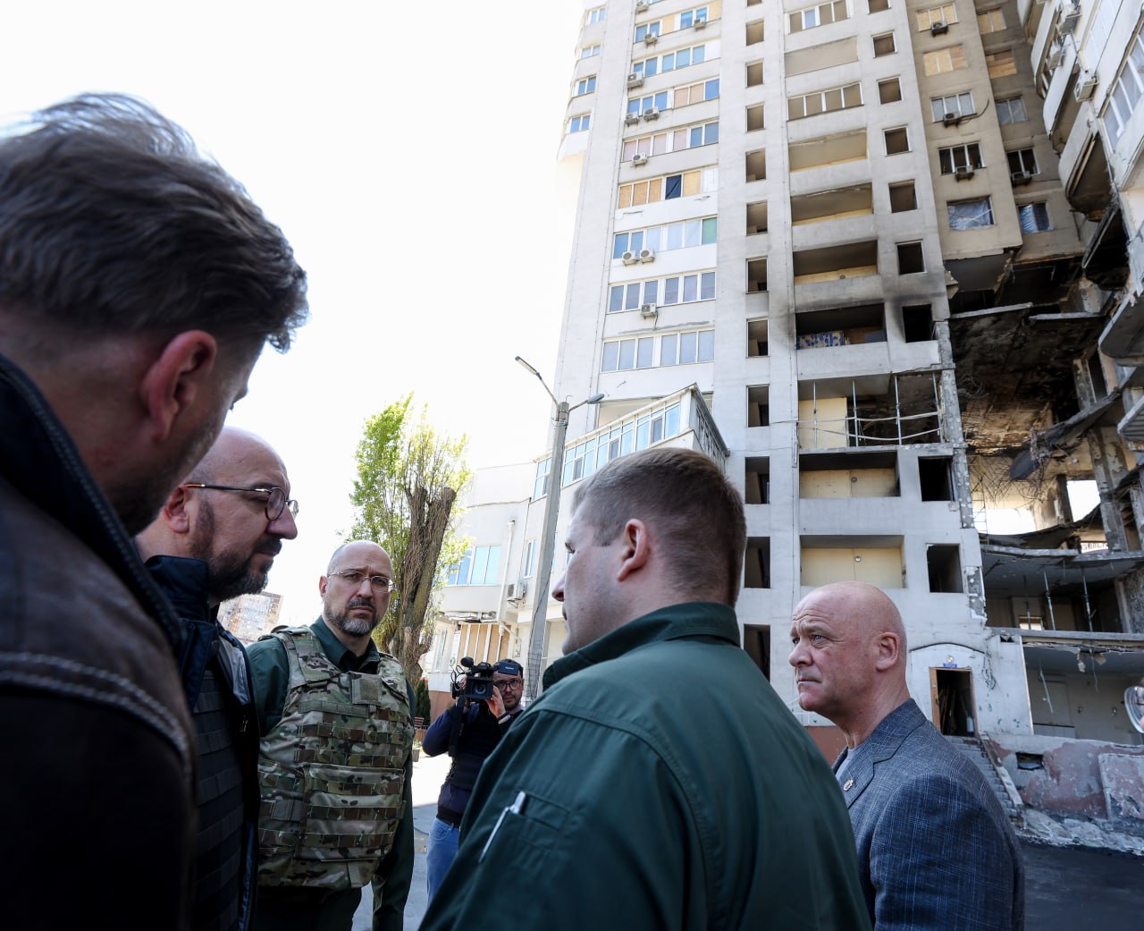 Оккупанты обстреляли Одессу, когда там находился глава Европейского совета – Шмыгаль