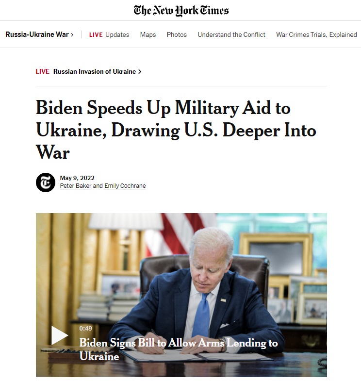 Що означає новий лендліз США, Путін у пастці. Огляд західних медіа (10 травня)