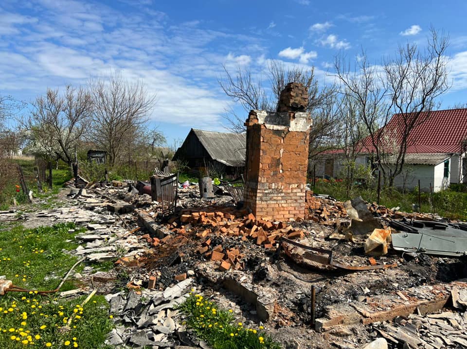Жилой дом в Липовке Киевской области, уничтоженный оккупантами (Фото – Facebook Киевская областная прокуратура) Жилой дом в Липовке Киевской области, уничтоженный оккупантами (Фото – Facebook Київська обласна прокуратура)