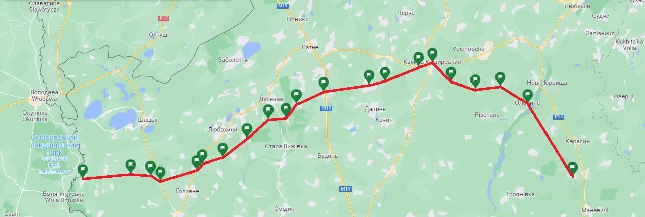 Фото: t.me/volynskaODA В Волынской области на границе с Беларусью строго запретили посещать леса