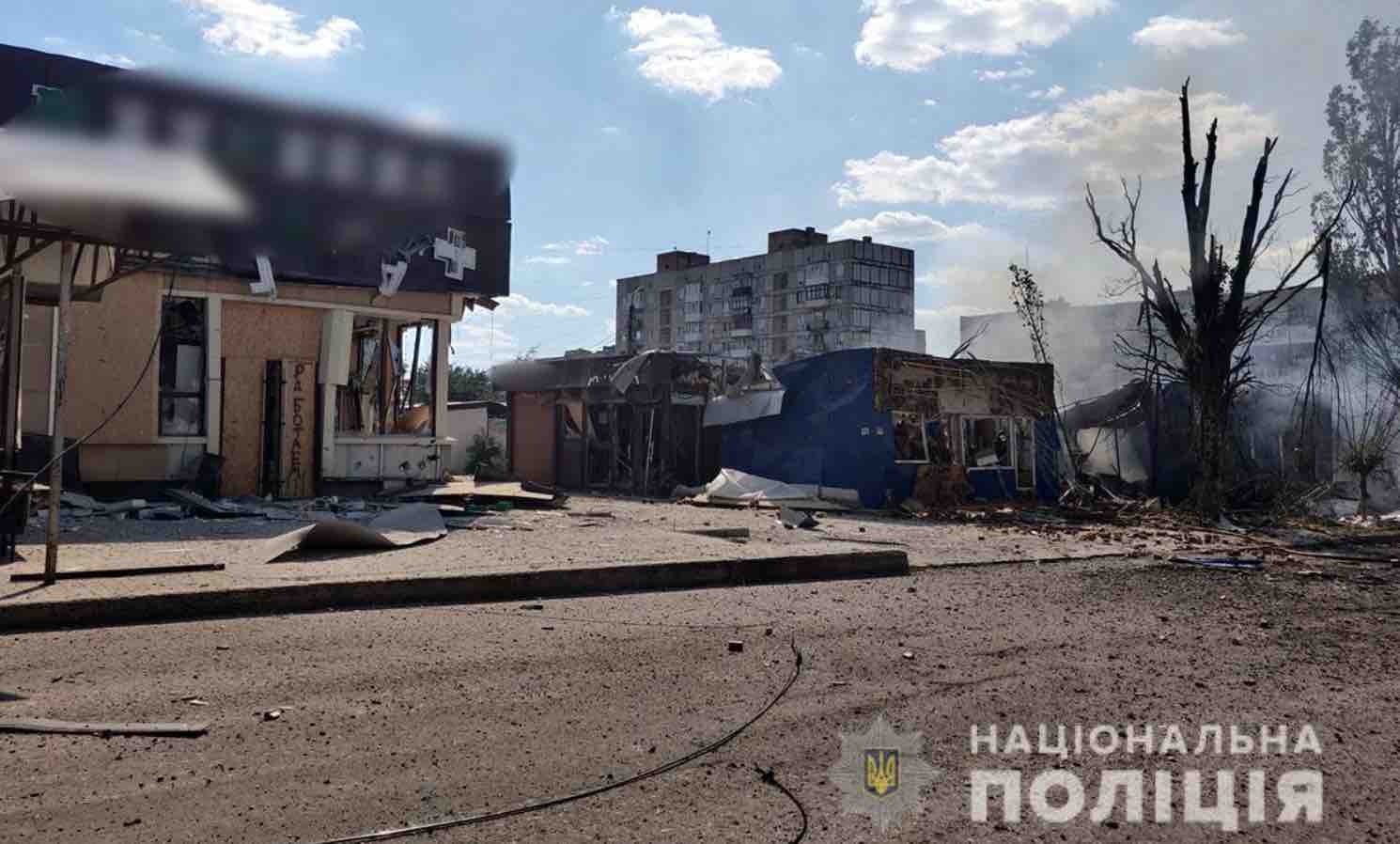 Россияне обстреляли ракетами Бахмут: фото, видео