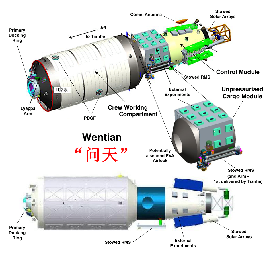 Китай запустил в космос второй модуль своей орбитальной станции
