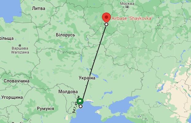 Росіяни пролетіли тисячі кілометрів, щоб розбомбити будинки людей у Затоці: карти та відео