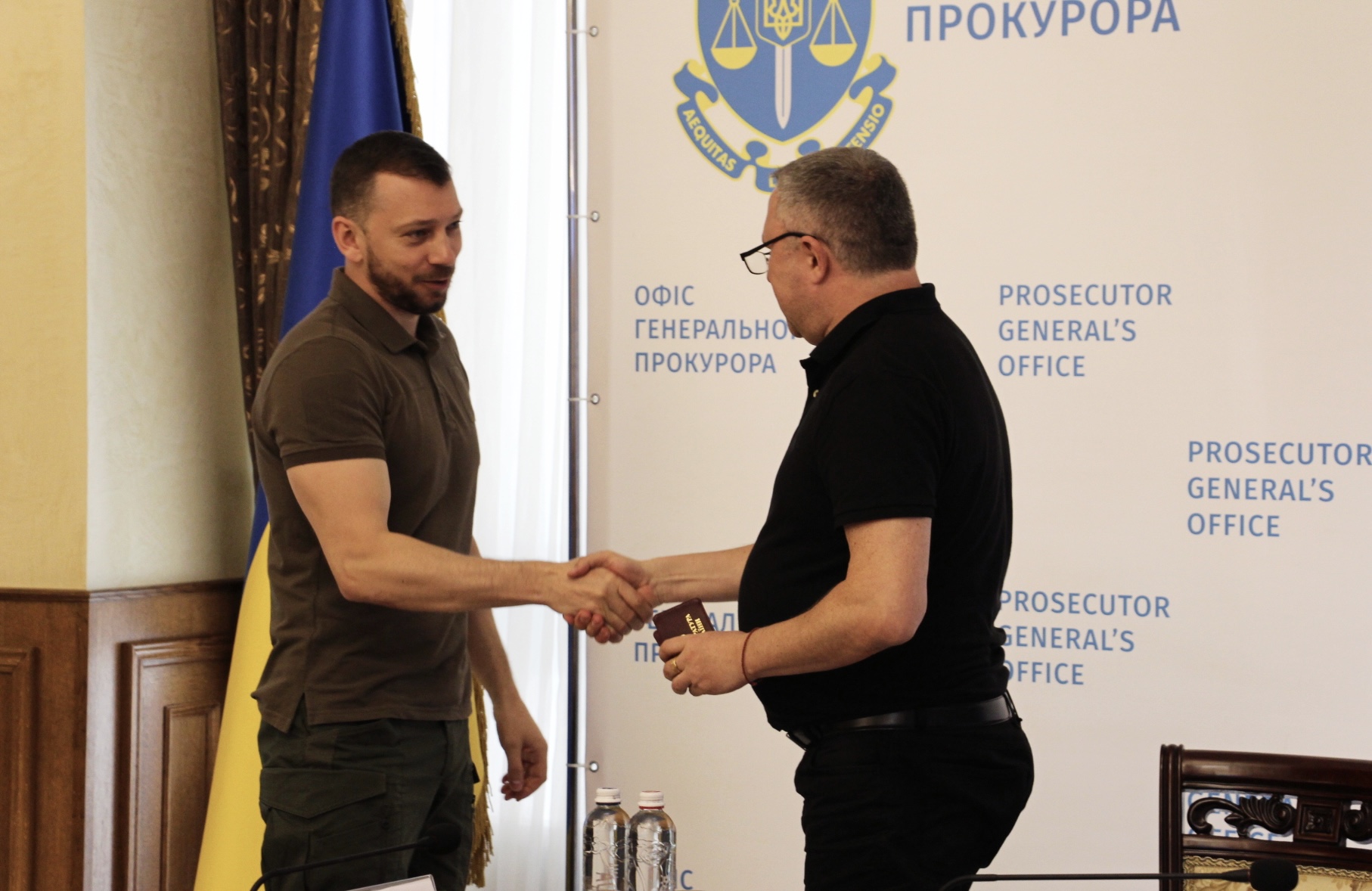 Александр Клименко и Андрей Костин (Фото: пресс-служба ОГПУ) 