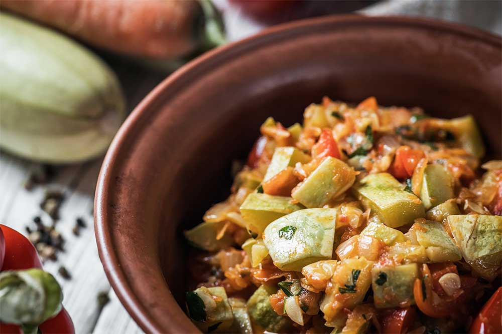 Кабачковая икра кусочками. Фото предоставлено пресс-службой Евгения Клопотенко