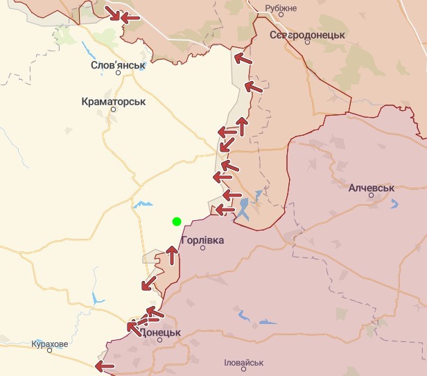 Снаряды россиян упали около автобусной остановки в Торецке: восемь погибших, ранены дети