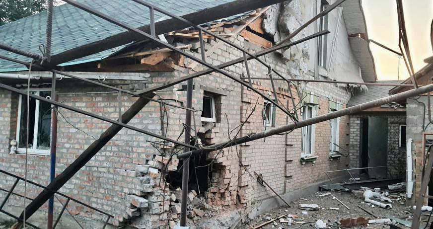 Последствия обстрелов Днепропетровской области (фото: Валентин Резниченко/Telegram)