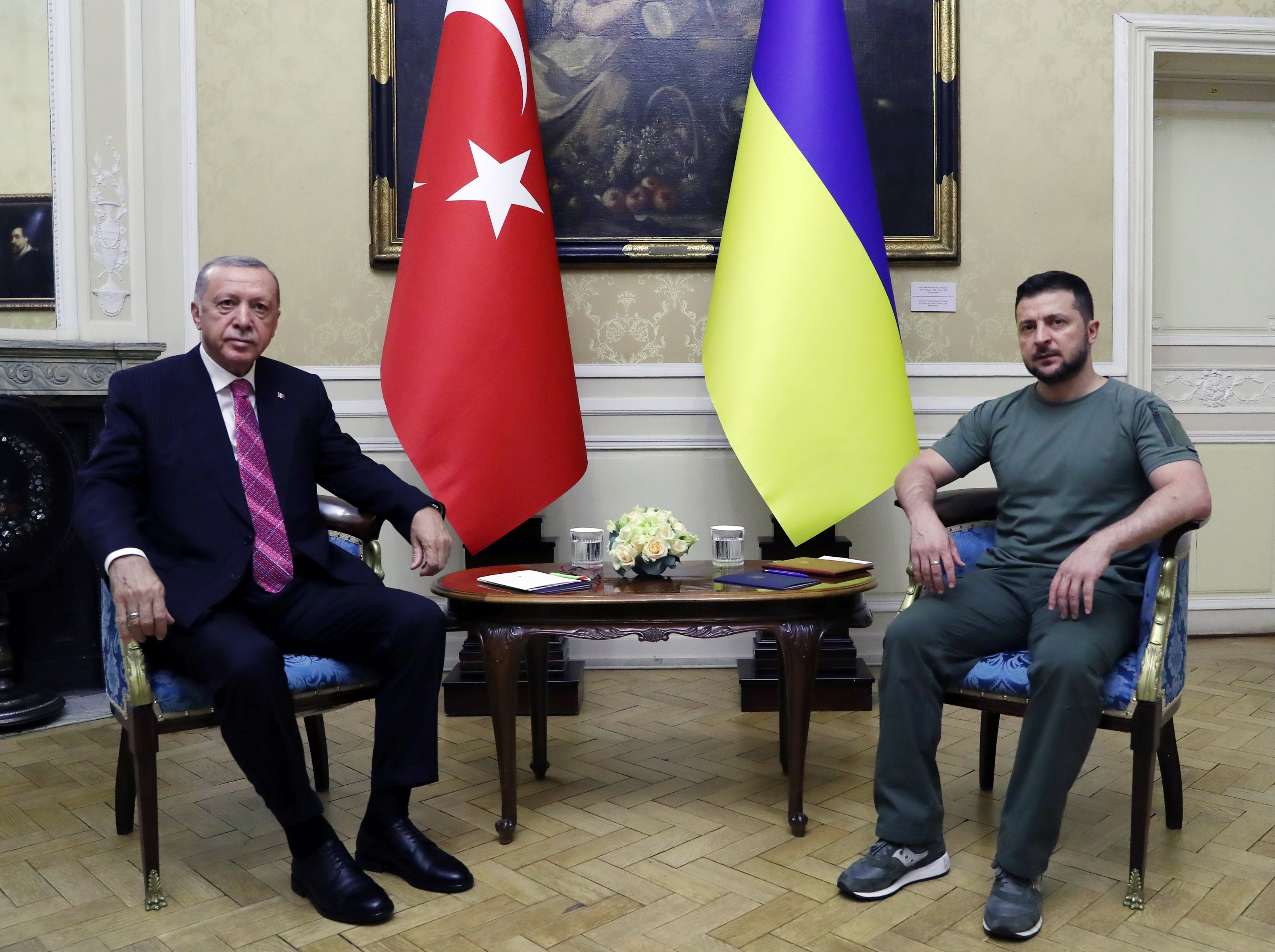 Переговоры Зеленского и Эрдогана во Львове – видео, фото