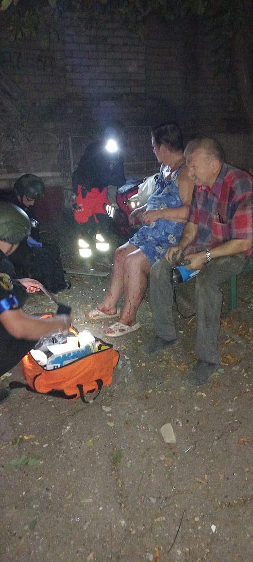 Краматорск после ночного обстрела (Фото – Facebook Александр Гончаренко) Краматорск после ночного обстрела (Фото – Facebook Александр Гончаренко)