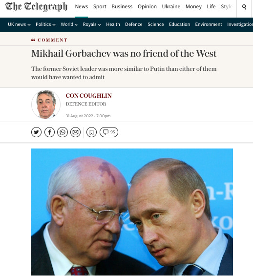 Чому Горбачов – ворог Заходу, США готували партизанів до війни з РФ. Огляд західних медіа