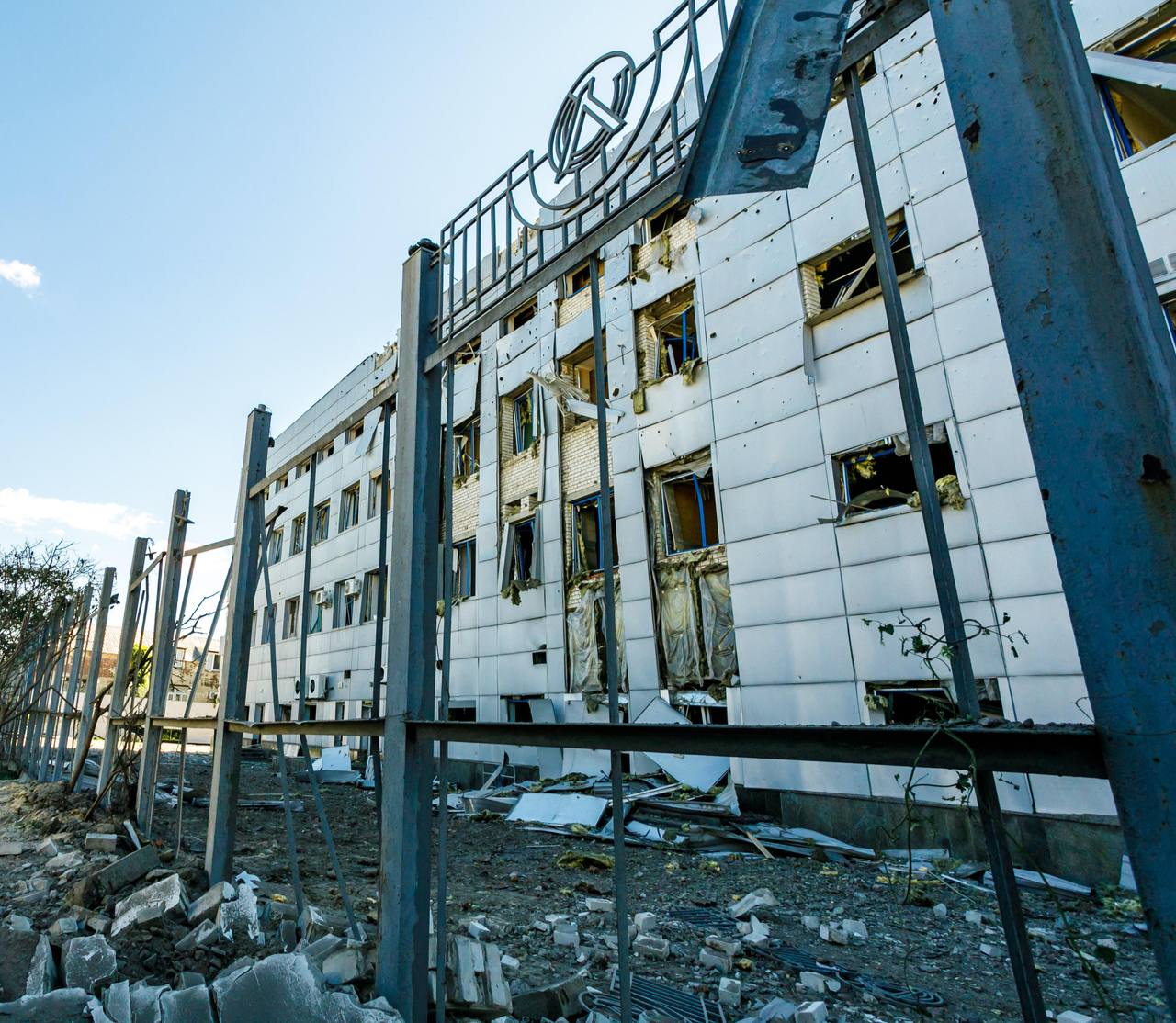 Последствия удара по Харькову (Фото: Олег Синегубов/Telegram)