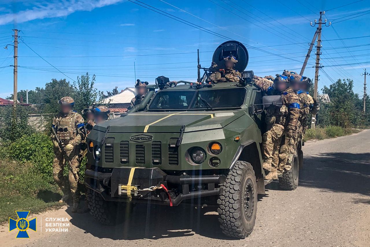 Спецназ СБУ в Купянске (Фото: пресс-служба СБУ)