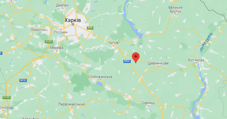 Фото: Google Maps Зеленский объявил об освобождении поселка Чкаловское в Харьковской области