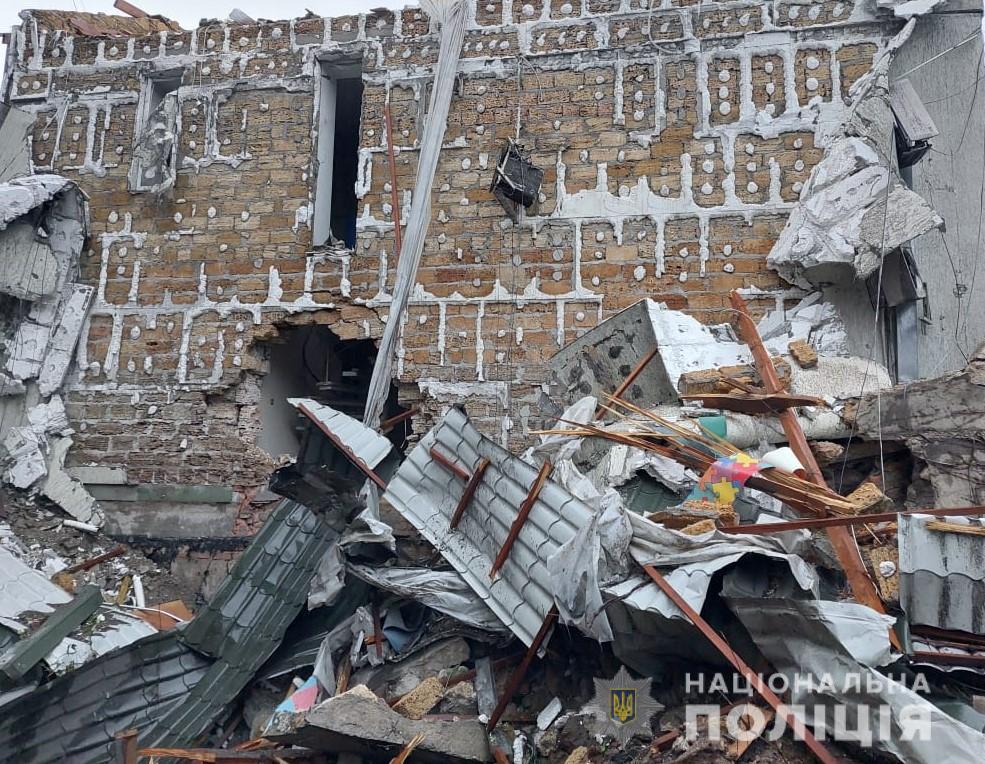 Фото: Національна поліція Миколаїв потрапив під потужний обстріл, дев'ять людей поранені – мер