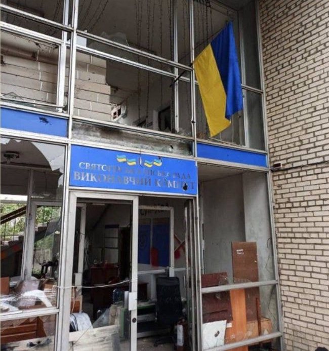 Фото: соцмережі Українські війська зайшли у Святогірськ