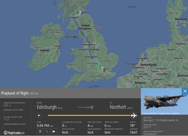 Фото: flightradar24
