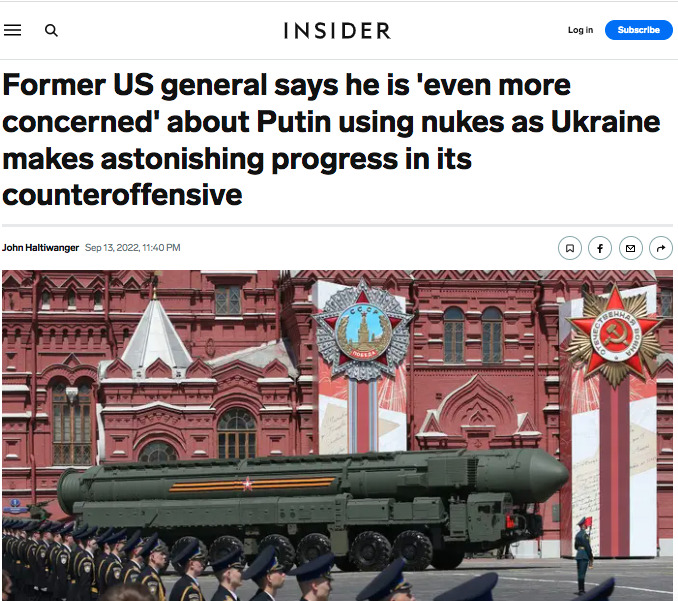 Ядерний удар, розпад Росії: генерали США сперечаються, чим закінчиться війна. Огляд західних ЗМІ