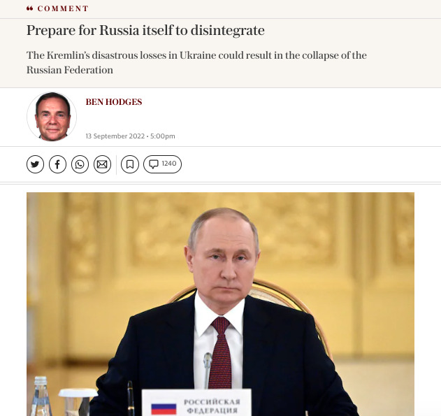 Ядерний удар, розпад Росії: генерали США сперечаються, чим закінчиться війна. Огляд західних ЗМІ