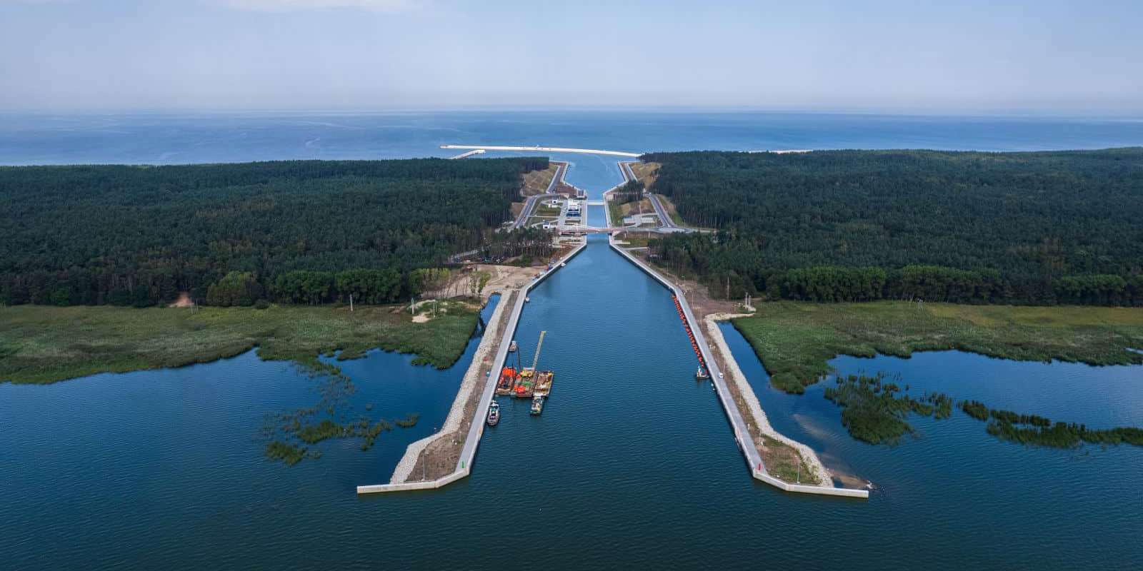 Канал на Вислинской косе (Фото – Grupa NDI)
