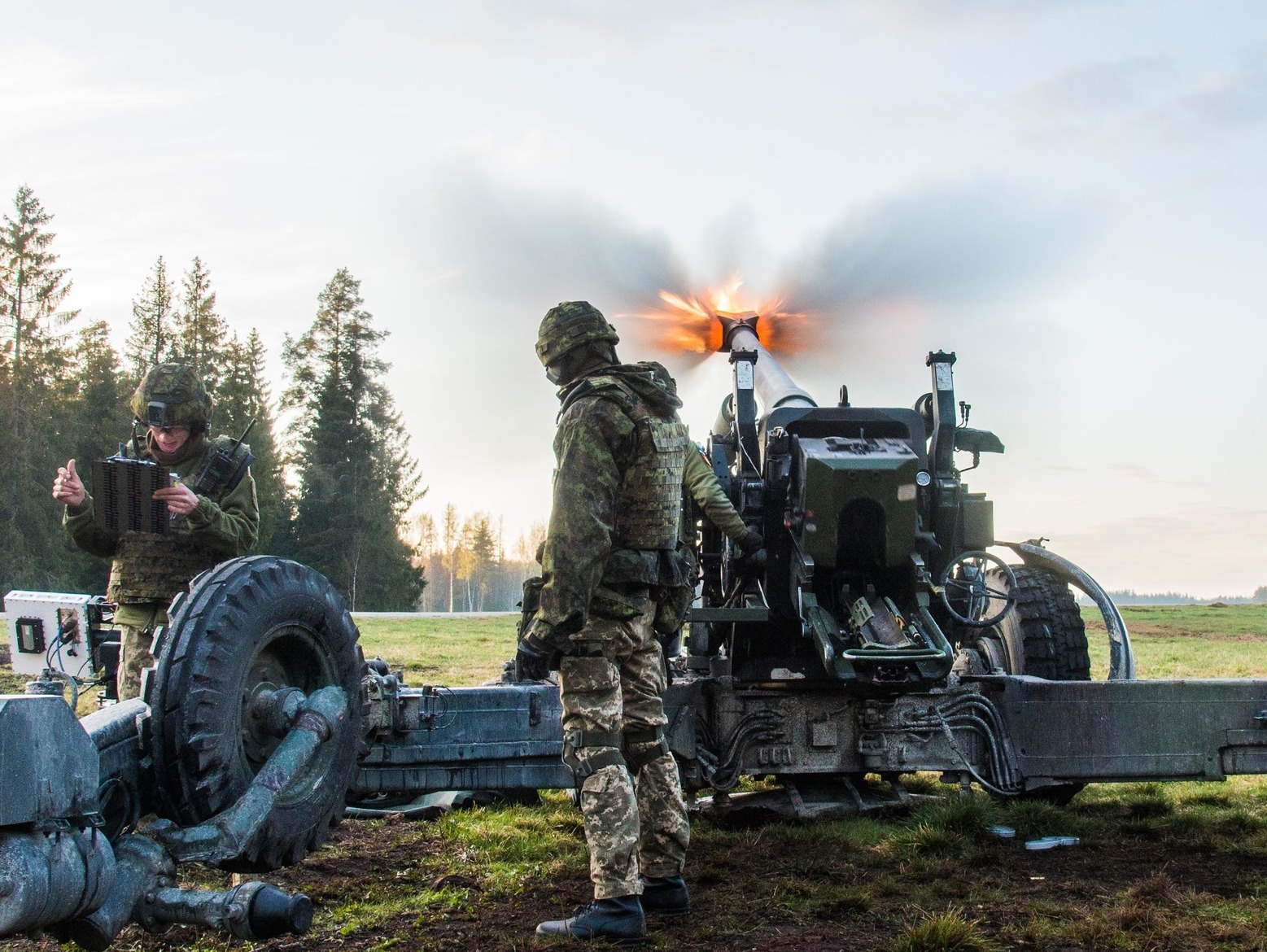 Естонія навчає українських військових, Генштаб ЗСУ показав яскраві фото