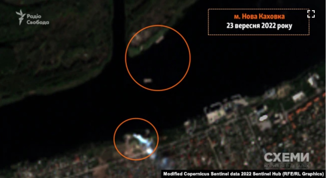 Фото – Sentinel-2 Окупанти відступають на Херсонщині: відео, зняте військовим РФ