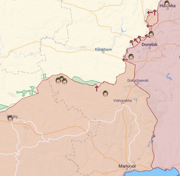Россияне перешли в наступление на третьем направлении на Донбассе – сводка Генштаба