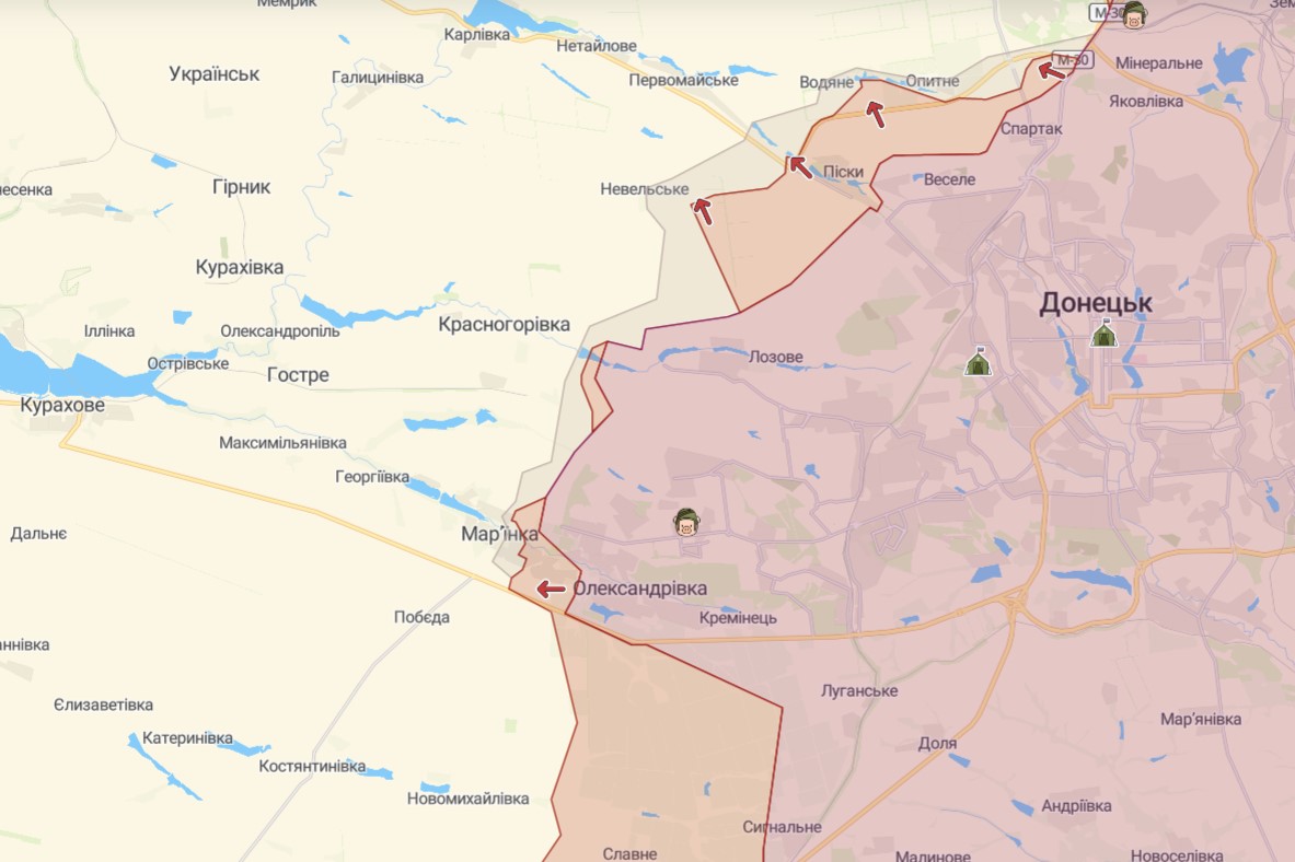 Битва за Донбас. З Мар'їнки евакуювали все мирне населення – Нацполіція