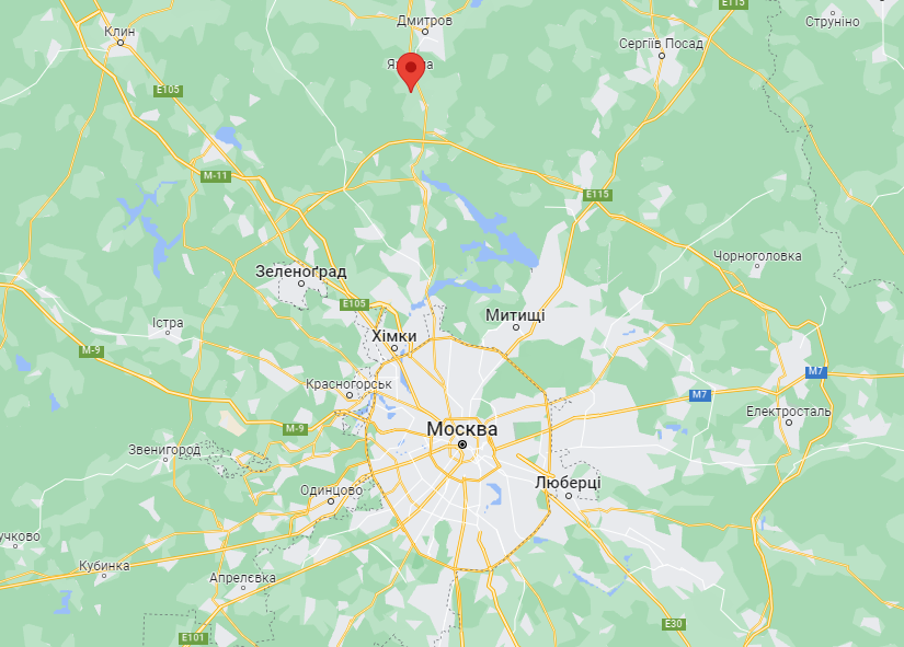 Фото: Google Maps У Королевської знайшли будинок біля Москви. Вона не декларувала його 16 років – Схеми