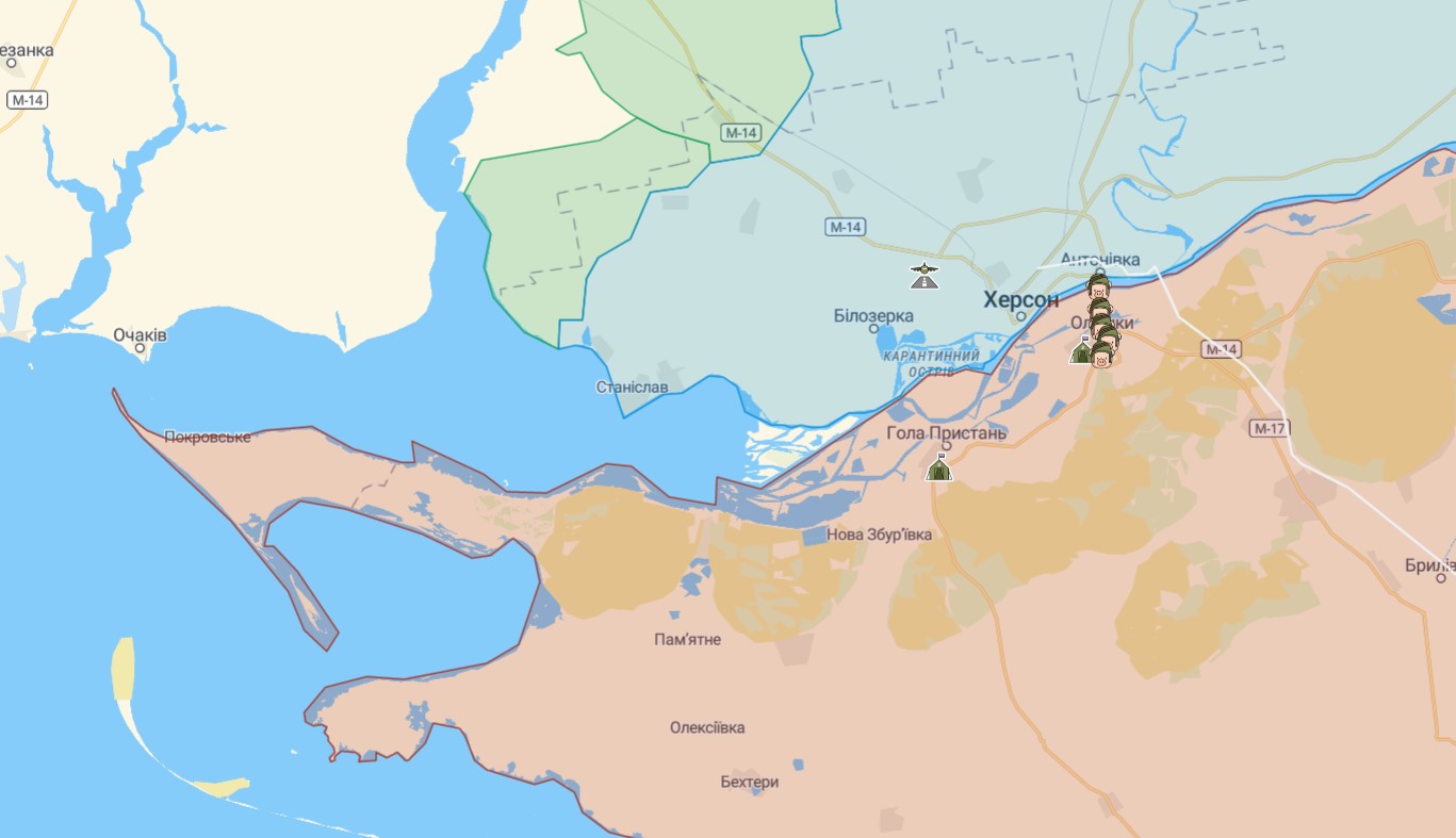 Россия с косы пыталась атаковать Очаков, ВСУ ударили по оккупантам в Олешках – ОК "Юг"