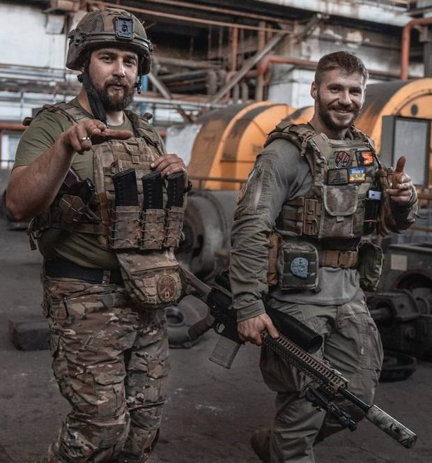 Іван Шаламага та Валерій Маркус (фото — Facebook другого) Иван Шаламага и Валерий Маркус (фото — Facebook второго)
