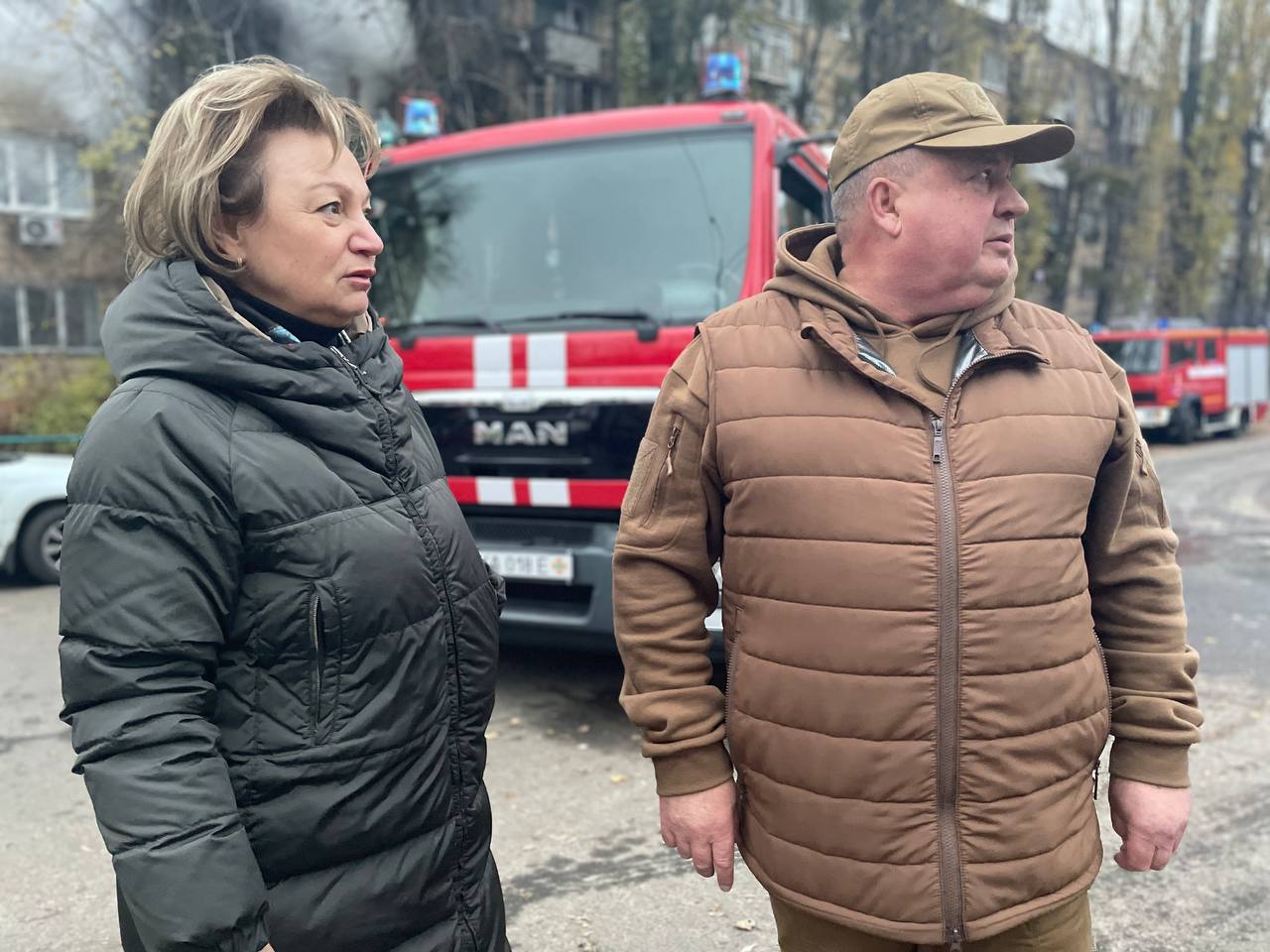 Фото: t.me/VA_Kyiv Ракетная атака. Есть попадания в жилые дома в Печерском районе Киева – видео