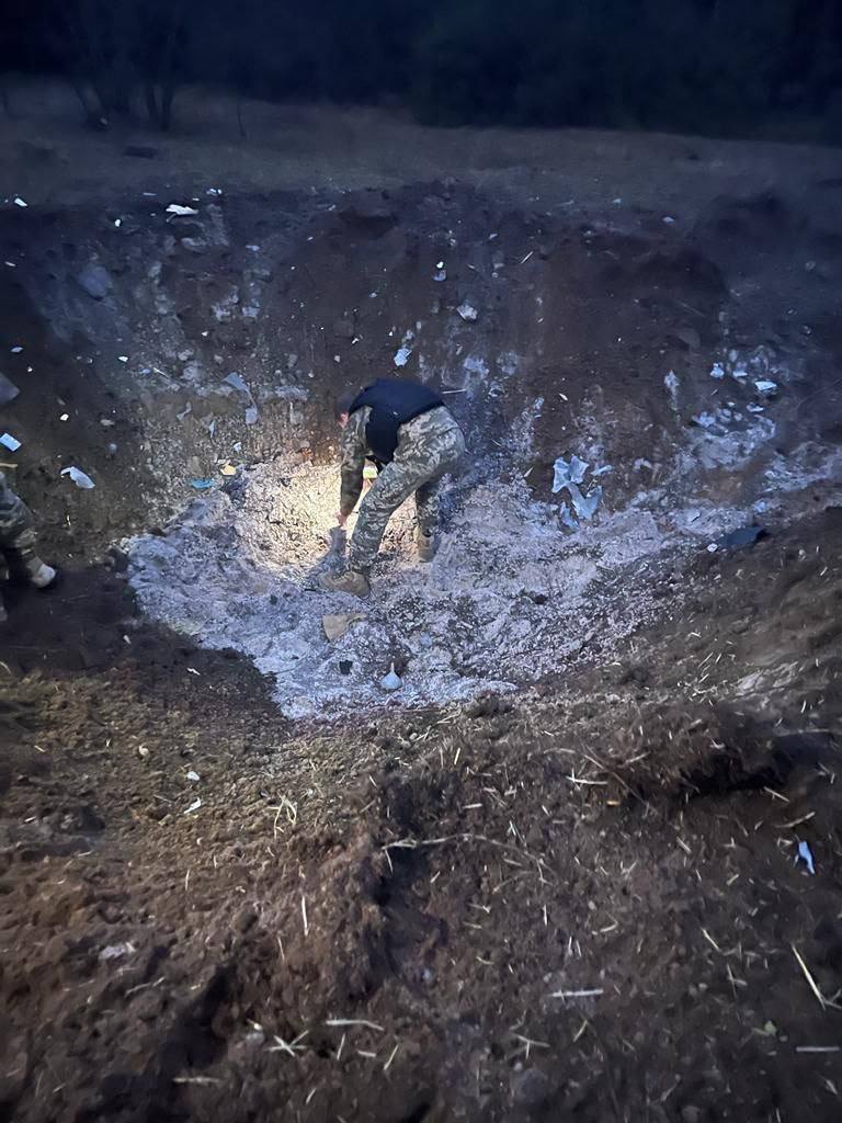 В полиции показали видео ракетного удара по Киевской области: повреждены 10 домов
