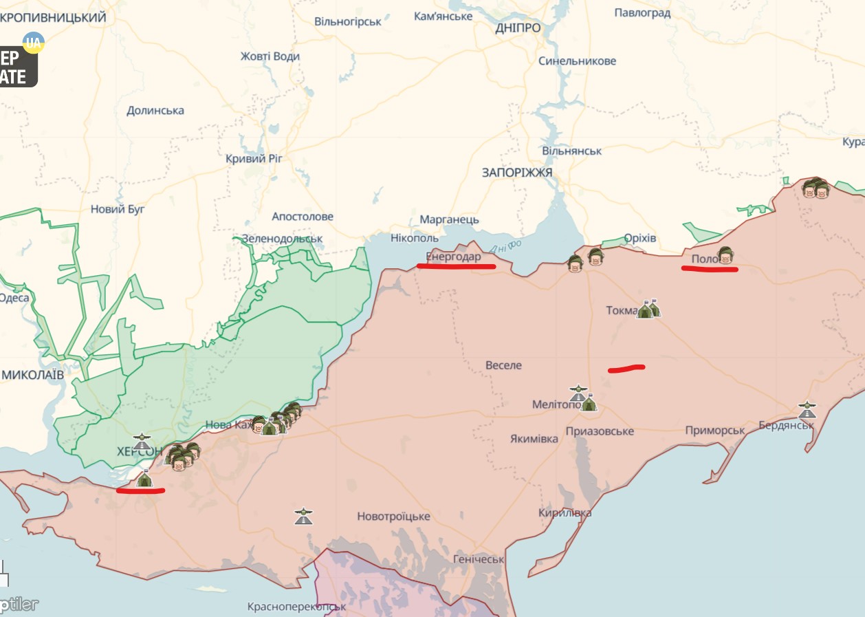 ЗСУ завдали ударів по окупантах на лівому березі Дніпра, РФ чекає на підкріплення з Білорусі