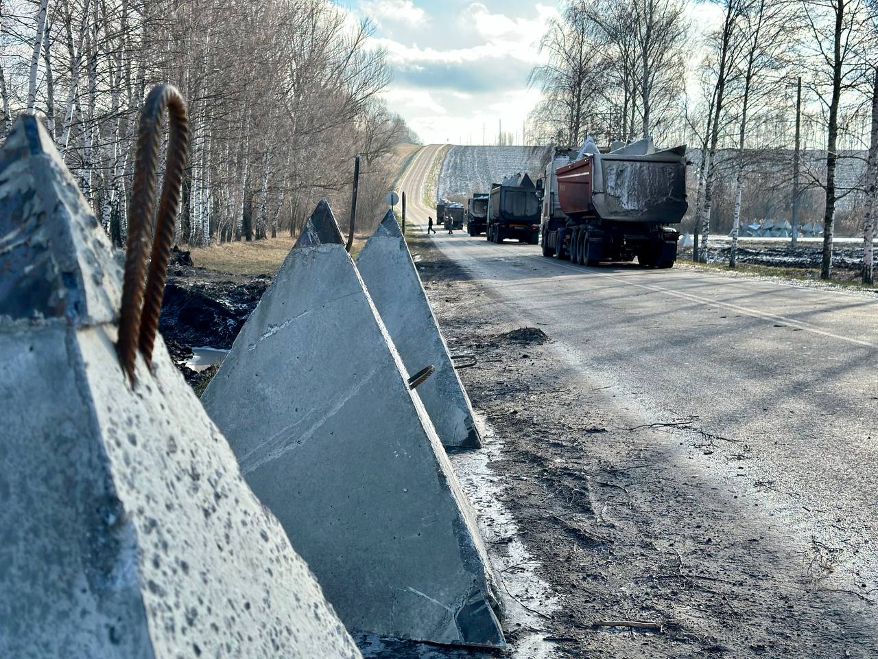 У Бєлгородській області РФ риють окопи повного профілю та будують "засічну межу" – фото