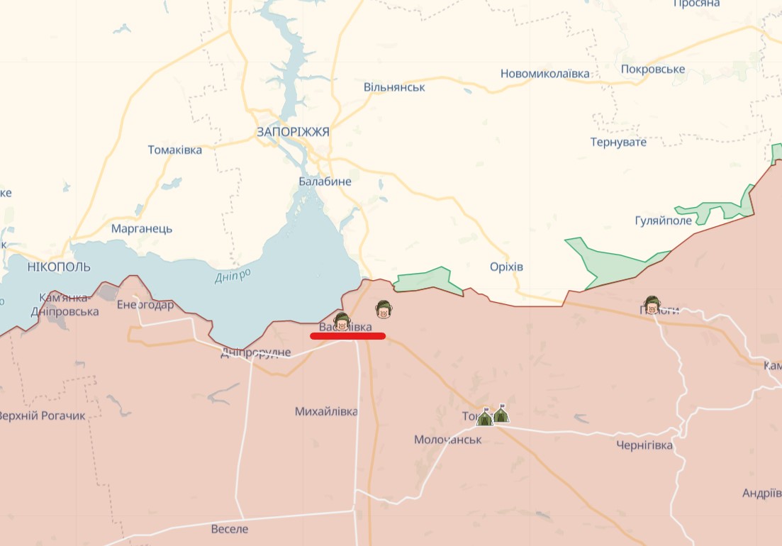 Окупанти готують депортації із Василівки. Це під Запоріжжям – карта
